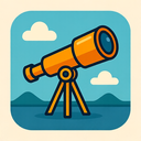 icon_transportation_telescope_origami icon preview