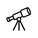 icon_transportation_telescope_simplified icon preview