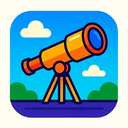 icon_transportation_telescope_vibrant_colors icon preview