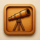 icon_transportation_telescope_wooden icon preview