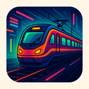 icon_transportation_train_cyberpunk icon preview
