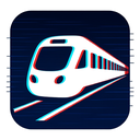 icon_transportation_train_digital_glitch icon preview