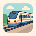 icon_transportation_train_flat_pastel icon preview