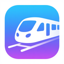 icon_transportation_train_gradient icon preview