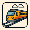 icon_transportation_train_iconic icon preview