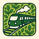 icon_transportation_train_organic_pattern icon preview