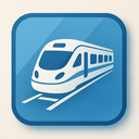 icon_transportation_train_transparent icon preview