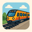 icon_transportation_train_vector icon preview