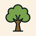 icon_transportation_tree_asymmetrical icon preview
