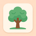icon_transportation_tree_flat_pastel icon preview