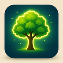 icon_transportation_tree_glow_effect icon preview