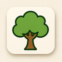 icon_transportation_tree_organic icon preview
