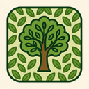 icon_transportation_tree_organic_pattern icon preview