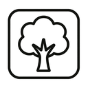 icon_transportation_tree_outline icon preview