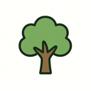 icon_transportation_tree_simplified icon preview