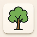 icon_transportation_tree_thin icon preview