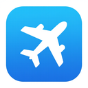 icon_travel_airplane_asymmetrical icon preview