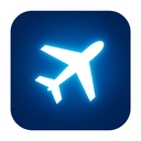 icon_travel_airplane_glow_effect icon preview