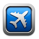 icon_travel_airplane_metallic icon preview