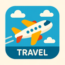 icon_travel_airplane_playful icon preview