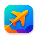 icon_travel_airplane_vibrant_colors icon preview