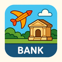 icon_travel_bank_cartoon icon preview