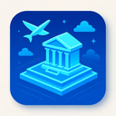 icon_travel_bank_futuristic icon preview