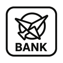icon_travel_bank_monochrome icon preview