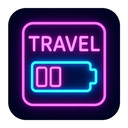 icon_travel_battery_neon icon preview