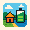 icon_travel_battery_vector icon preview