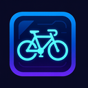 icon_travel_bicycle_futuristic icon preview