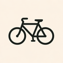 icon_travel_bicycle_minimalist icon preview