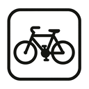 icon_travel_bicycle_monochrome icon preview
