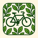 icon_travel_bicycle_organic_pattern icon preview