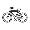 icon_travel_bicycle_outline icon preview