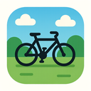 icon_travel_bicycle_rounded icon preview