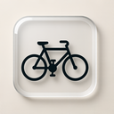 icon_travel_bicycle_transparent icon preview