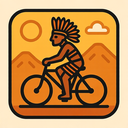 icon_travel_bicycle_tribal icon preview