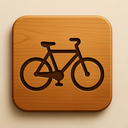 icon_travel_bicycle_wooden icon preview