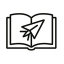 icon_travel_book_minimal_outline icon preview