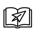 icon_travel_book_monochrome icon preview