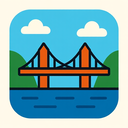 icon_travel_bridge_asymmetrical icon preview