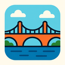 icon_travel_bridge_filled icon preview