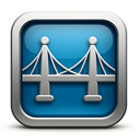icon_travel_bridge_metallic icon preview