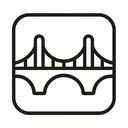 icon_travel_bridge_outline icon preview