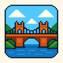 icon_travel_bridge_pixel_art icon preview