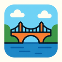icon_travel_bridge_simplified icon preview