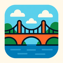 icon_travel_bridge_vector icon preview