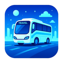 icon_travel_bus_futuristic icon preview
