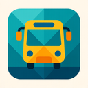 icon_travel_bus_geometric icon preview